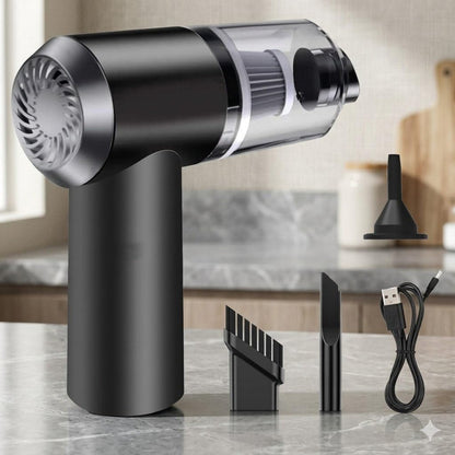 3-in-1 Portable Handheld Vacuum Cleaner – Cordless USB Rechargeable Car Vacuum with Powerful Suction